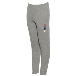 Boys' Grade School - Champion Drop Shadow Joggers - Grey/Grey