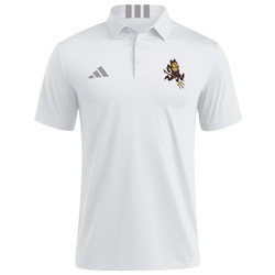 Men's - adidas College Short Sleeve Polo - White