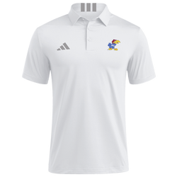 Men's - adidas NCAA Short Sleeve Polo - White