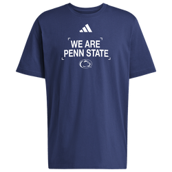 Men's - adidas NCAA Slogan Short Sleeve T-Shirt - Blue