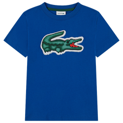 Boys' Grade School - Lacoste Puff T-Shirt  - Blue/Green