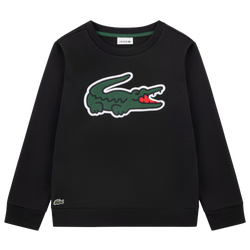 Boys' Grade School - Lacoste Fleece Crew  - Green/Black
