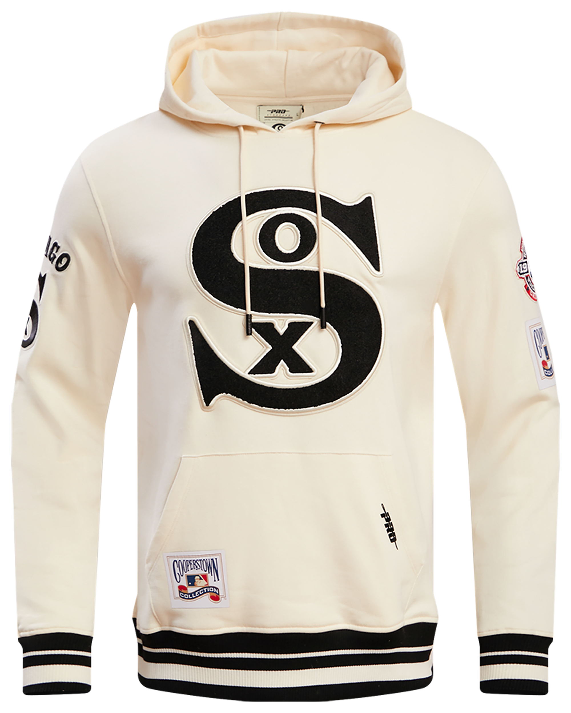 Pro Standard Chicago White Sox Retro Classic Fleece PO Hoodie - Men's