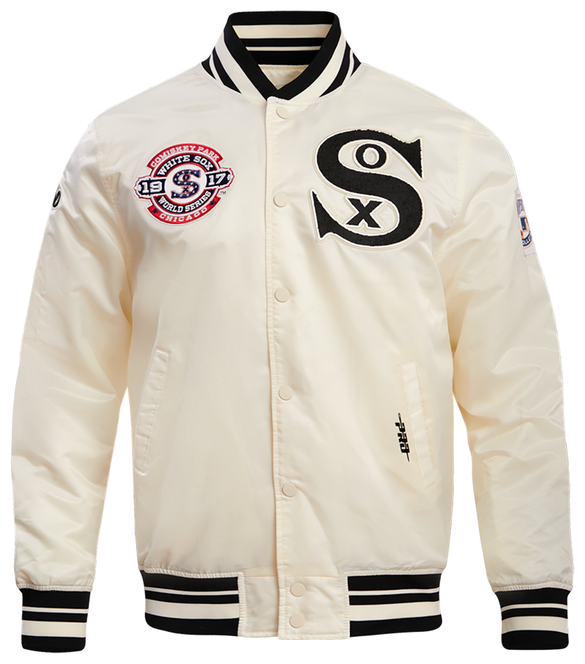 Pro Standard Chicago White Sox Retro Classic Rib Satin Jacket