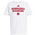 adidas College Wordmark Short Sleeve T-Shirt - Men's White