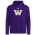 adidas College Logo Hoodie - Men's Purple
