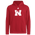 adidas College Logo Hoodie - Men's Red