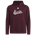 adidas College Logo Hoodie - Men's Maroon