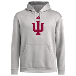 Men's - adidas NCAA Logo Hoodie - Medium Grey Heather
