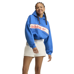 Women's - adidas adiSignature NY Sweat Hoodie - Blue/Blue