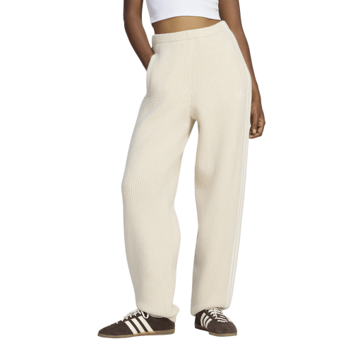 WOMENS - adidas Originals x Jennie adiluna Knitted Loose Pants - Clear Brown