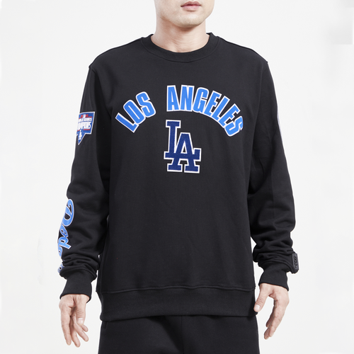 Men's Pro Standard White Los Angeles Dodgers Logo Pullover Hoodie