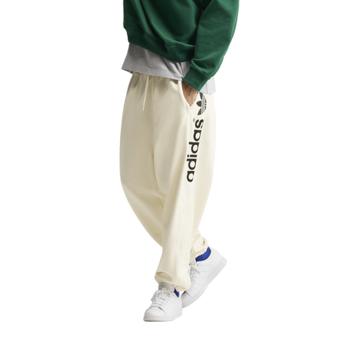 adidas Blocked Signature Sweatpants - Adidas White