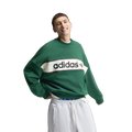 adidas Blocked Signature Crewneck Sweatshirt - Adidas Green