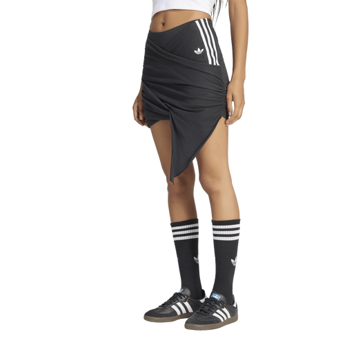  - adidas Originals x Jennie adiluna Wrap Around Skirt - Black