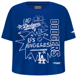 Pro Standard Los Angeles Dodgers Classic Ss Boxy Tee - Girls