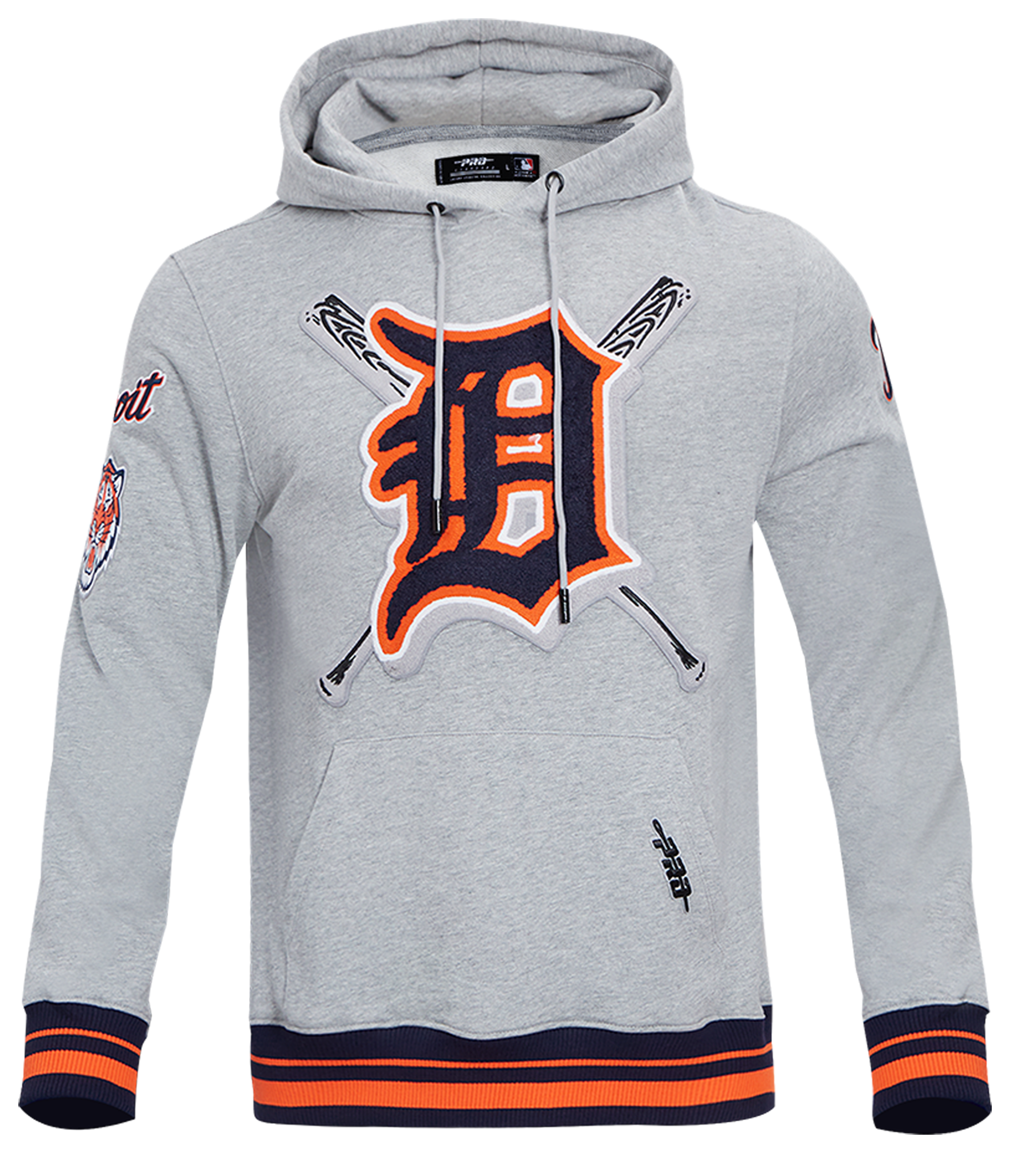 Pro Standard TIGERS MASH UP RIB FLC PO HOODIE - Men's