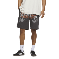 Men's - adidas Metal Shorts - Orange/Black