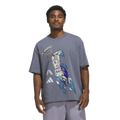 adidas Anthony Edwards Stand Down T-Shirt - Adidas Grey