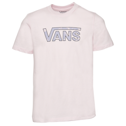 Girls' Grade School - Vans Tie Dye Wordmark T-Shirt - Pink/Pink