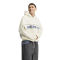 adidas Blocked Signature Hoodie - Adidas White