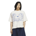 adidas Originals Metal Graphic Boxy T-Shirt - Adidas Hi Res Blue/Wonder White