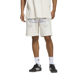 Men's - adidas Metal Shorts - Wonder White/Grey