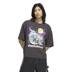 Men's - adidas Originals Worldwide T-Shirt - Utility Black/Multi