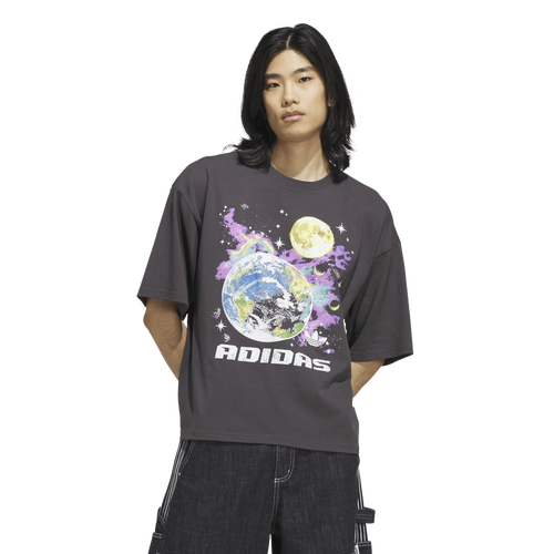  - adidas Originals Worldwide T-Shirt - Utility Black/Multi