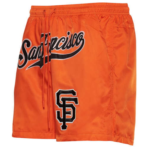 

Pro Standard Mens Pro Standard Giants Team Woven Shorts - Mens Orange Size XL
