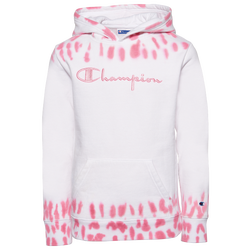 Girls' Grade School - Champion Dip Dye Hoodie - Pink/Pink