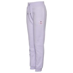 Girls' Grade School - Champion Swirl Logo Joggers - Purple