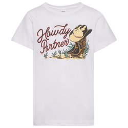 Boys' Grade School - LCKR Howdy Partner T-Shirt - White/Brown