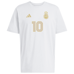 Men's - adidas Messi 10 T-Shirt - White