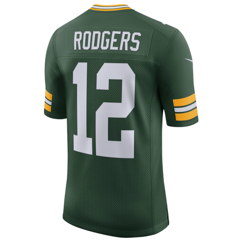 

Nike Mens Aaron Rodgers Nike Packers Vapor Limited Jersey - Mens Green Size L