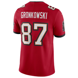 Men's - Nike Buccaneers Vapor Limited Jersey - Red