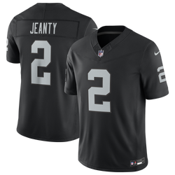 Men's - Nike Ashton Jeanty Raiders Limited Jersey - Black