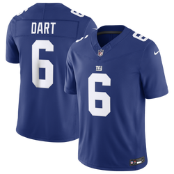 Men's - Nike Jaxson Dart Giants Limited Jersey - Rush Blue