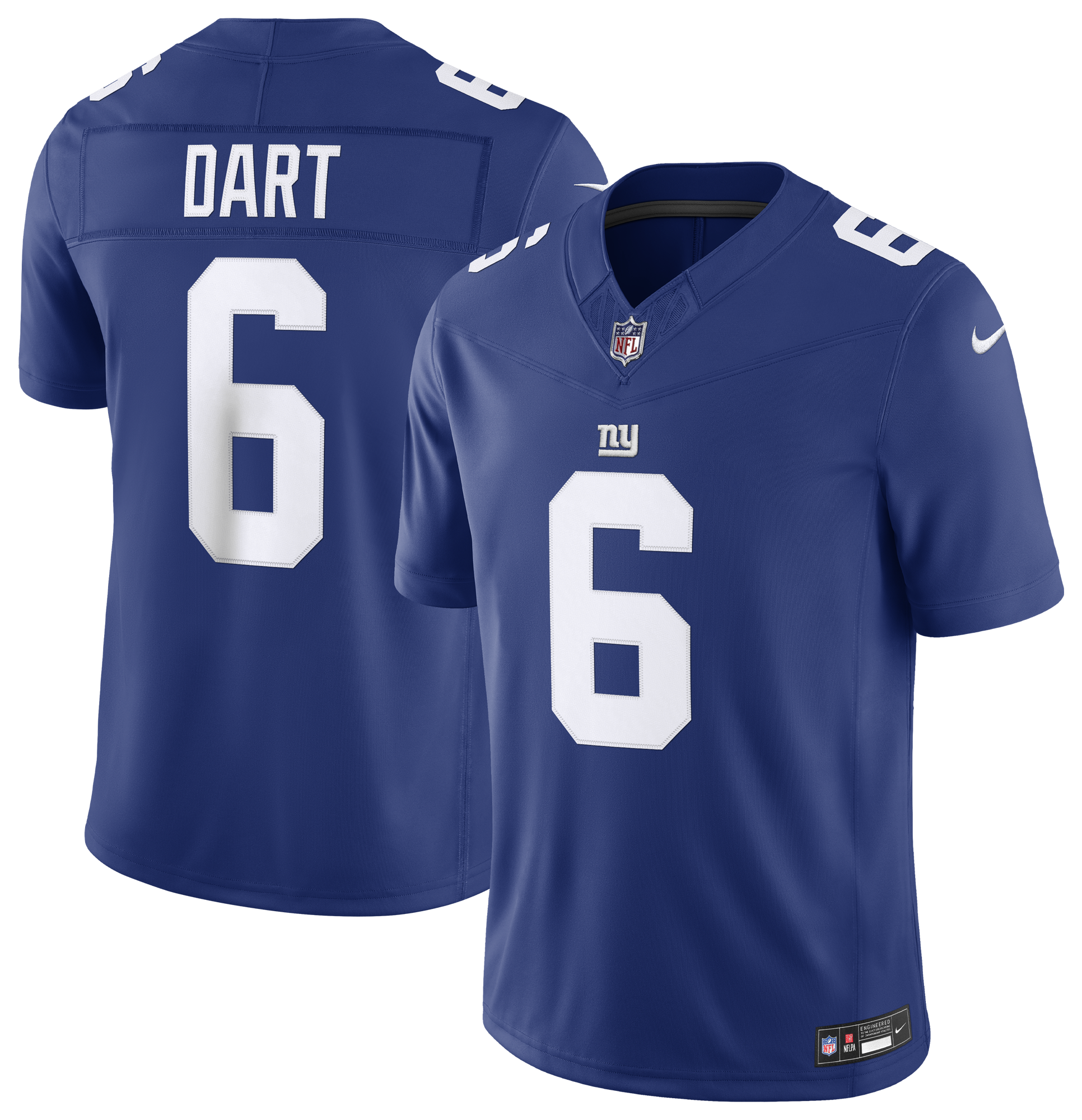 Nike Jaxson Dart Giants Limited Jersey - Men's
