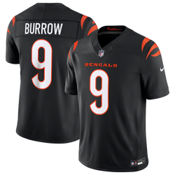 Men's - Nike Joe Burrow Bengals Limited Jersey - Black