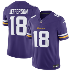 Men's - Nike Justin Jefferson Vikings Limited Jersey - Court Purple