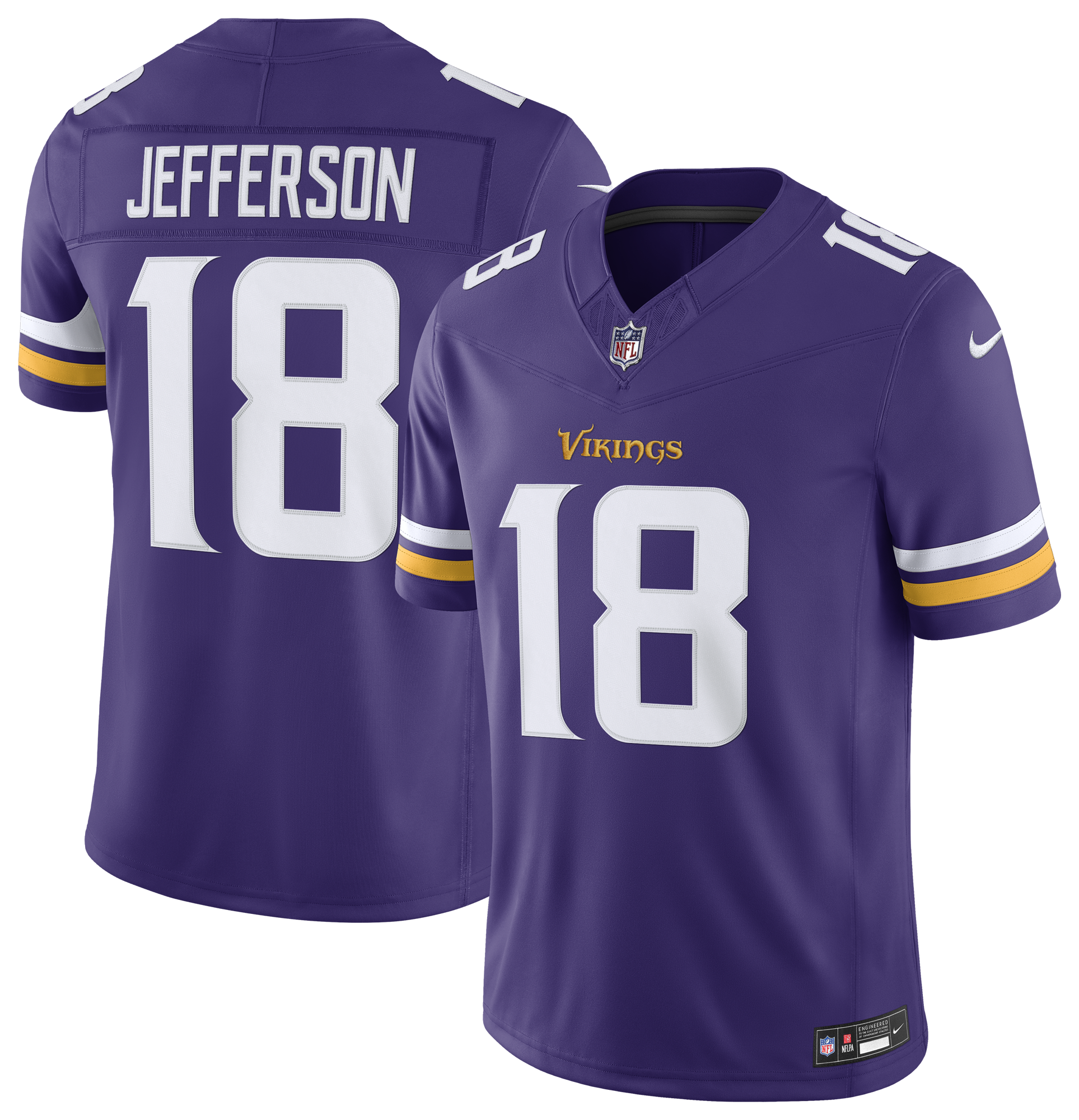 Nike Justin Jefferson Vikings Limited Jersey - Men's