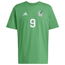 Men's - adidas Mexico '26 Name Short Sleeve Jersey - Green
