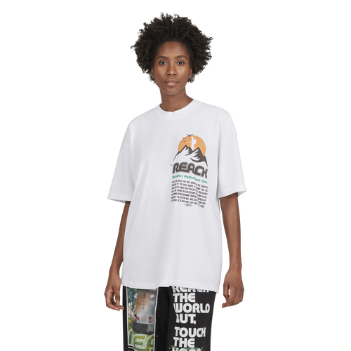 

Lambo Keem Mens Lambo Keem Reach 4 T-Shirt - Mens White/Multi Size L