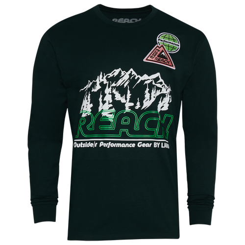 

Lambo Keem Mens Lambo Keem Reach 2 T-Shirt - Mens Green/Multi Size M