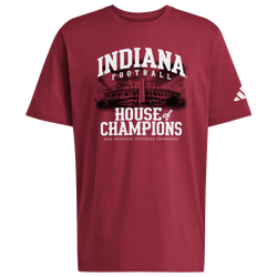 Men's - adidas NCAA Ind Uni House Of Champions T-Shirt - Red
