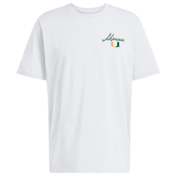 Men's - adidas NCAA UM Miami Bloom T-Shirt - White