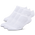 LCKR 6 Pack Basic No Show Socks W/O tab - Youth White