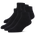 LCKR 6 Pack Basic Quarter Socks - Youth Black