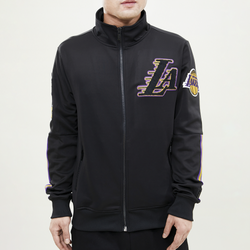 Men's - Pro Standard Lakers Pro Team Jacket - Black/Black